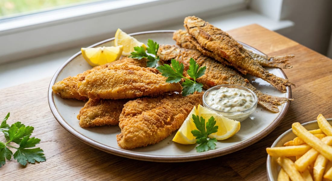 Frittierte Rotaugen